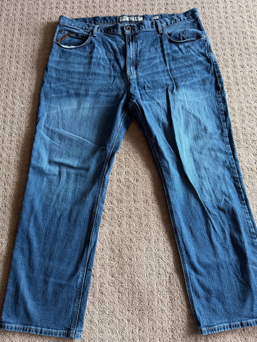 Ariat Men's Blue Denim Jeans